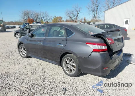 2013 Nissan Sentra Sr z USA, uszkodzony, nr VIN 3N1AB7AP9DL748972